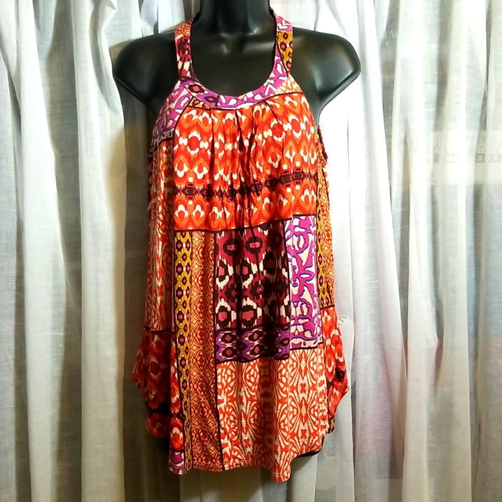 2FOR$15 -- Sz M Colourful Tanktop